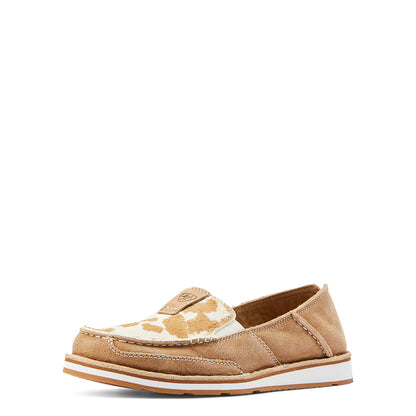 ARIAT 10044532 Women's Cruiser Adobe Tan and White Hair on Hide