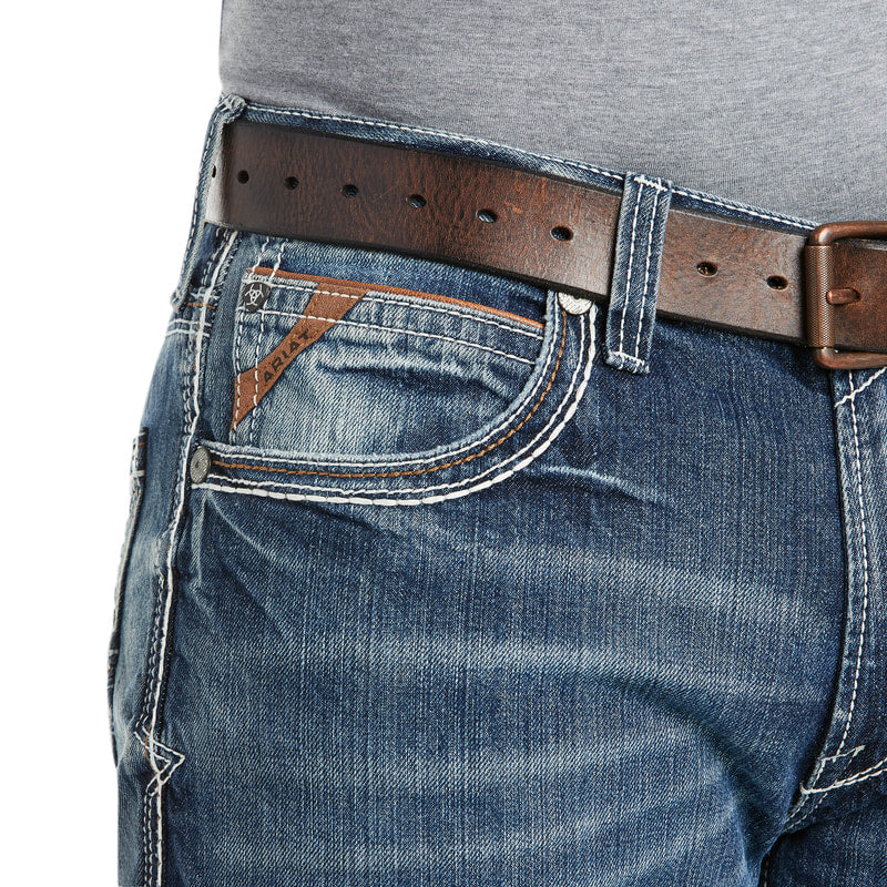 Ariat 10017511- Men's M4 Low Rise Boot Cut Jean, Coltrane Durango