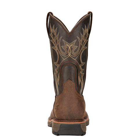 Ariat 10017436 MNS WORKHOG WDSQT BRUIN BRN/COFFEE WP