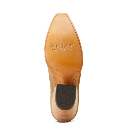 Ariat 10046971 Hazel Chimayo Dijon Roughout/Santa Fe Mustard