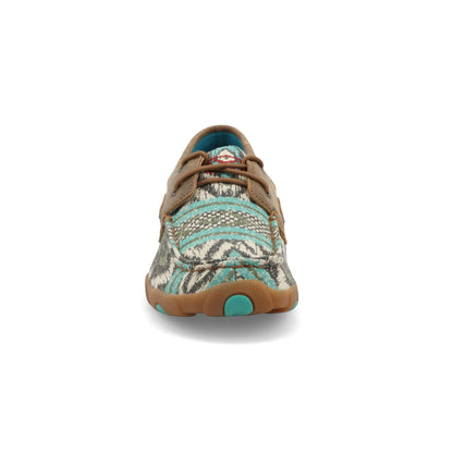Twisted X WDM0133 Boat Shoe Driving Moc Multi & Bomber