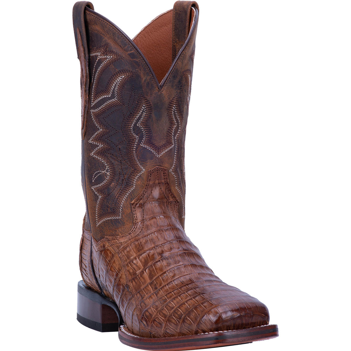 Dan Post DP4807 Kingsly Caiman Bay Apache Chocolate
