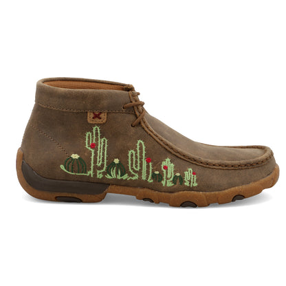 Twisted X WDM0145 Chukka Driving Moc - Bomber Cacti