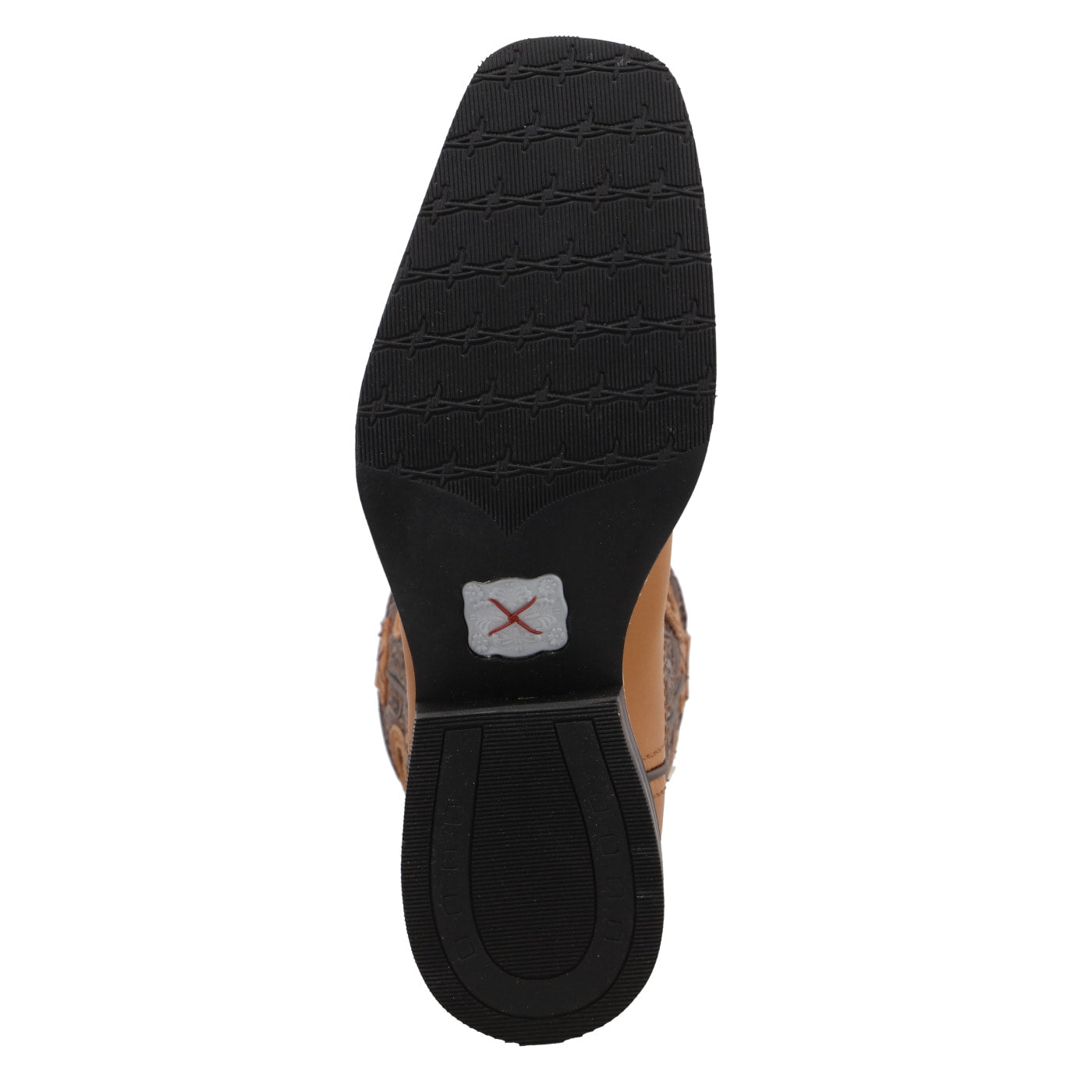 Twisted X WRS0035 11" Ruff Stock - Tan & Tooled Brown