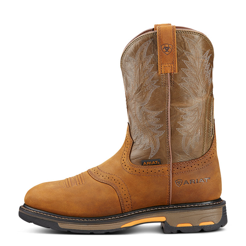 Ariat 10001188 WORKHOG PULLON AGED BARK/ARMY GREEN