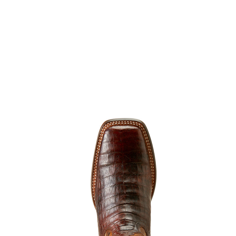 Ariat 10042477 Men's Gunslinger Dark Amber Caiman Belly