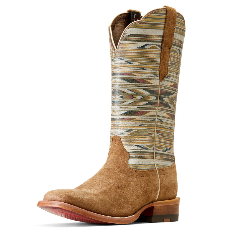 Ariat 10047051 Frontier Chimayo Dijon Roughout Santa Fe Mustard