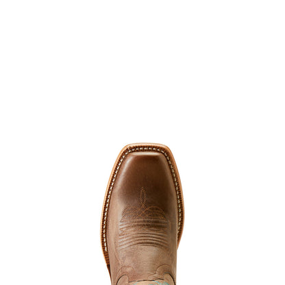 Ariat 10050889 Futurity Boon Cutter Toe Western Boot PECAN BROWN