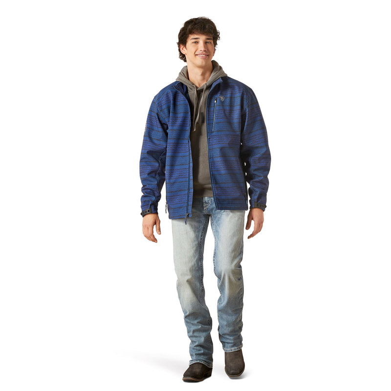 ARIAT 10046789 Logo 2.0 Softshell Jacket MIDSUMMER NIGHT/ROCK CLIMB