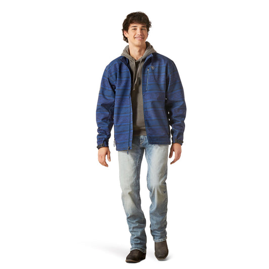 ARIAT 10046789 Logo 2.0 Softshell Jacket MIDSUMMER NIGHT/ROCK CLIMB