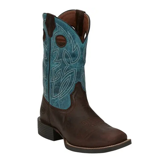 Justin SE7524 Men's 11 Bowline Western Boot Broad Square Toe